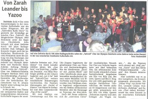 Taktvoll Konzert in der Kulturhalle Steinheim am 24.03.2012