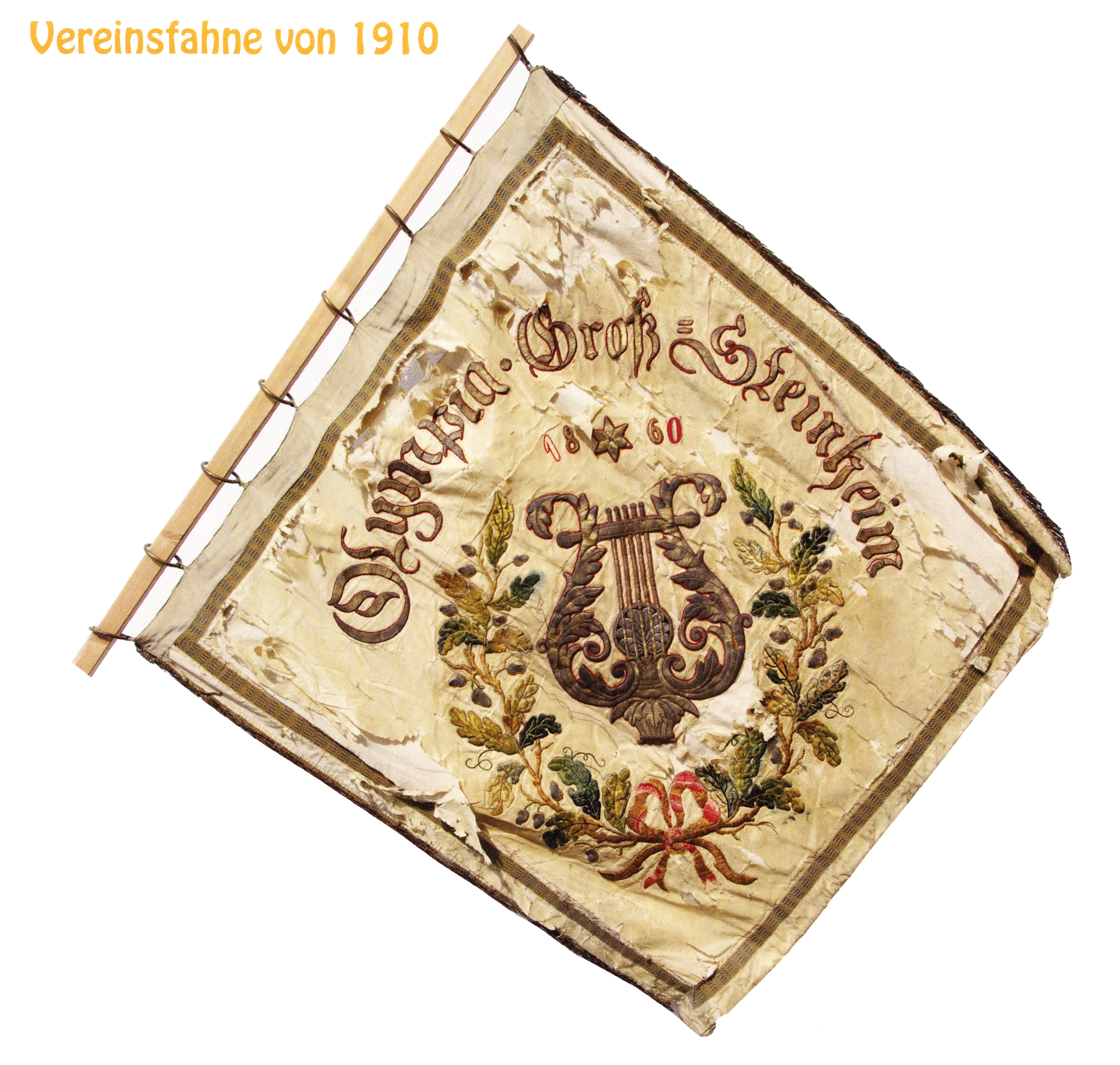 02 Olympia Fahne 1910 Vorderseite.JPG 02 Olympia Fahne 1910 Vorderseite.JPG